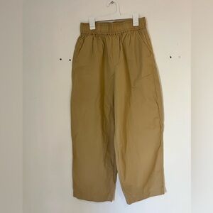 Madewell Women’s Barrel Pull-On Mustard Yellow Pants